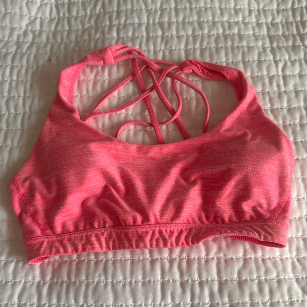 Victoria’s Secret pink sport bra ,Size S